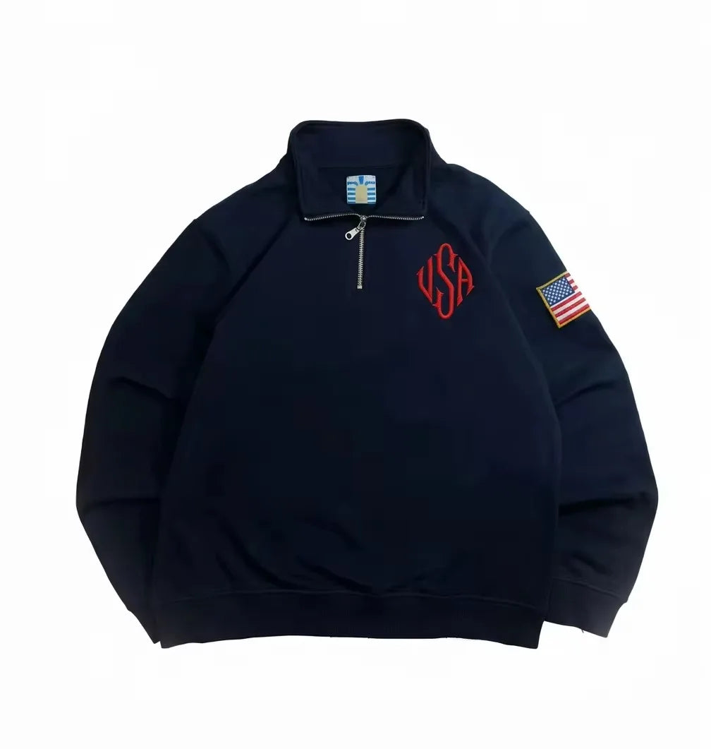 Quarter Zip American Vintage Old Money