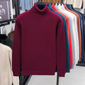 Autumn Mens High Quality Turtleneck Sweater